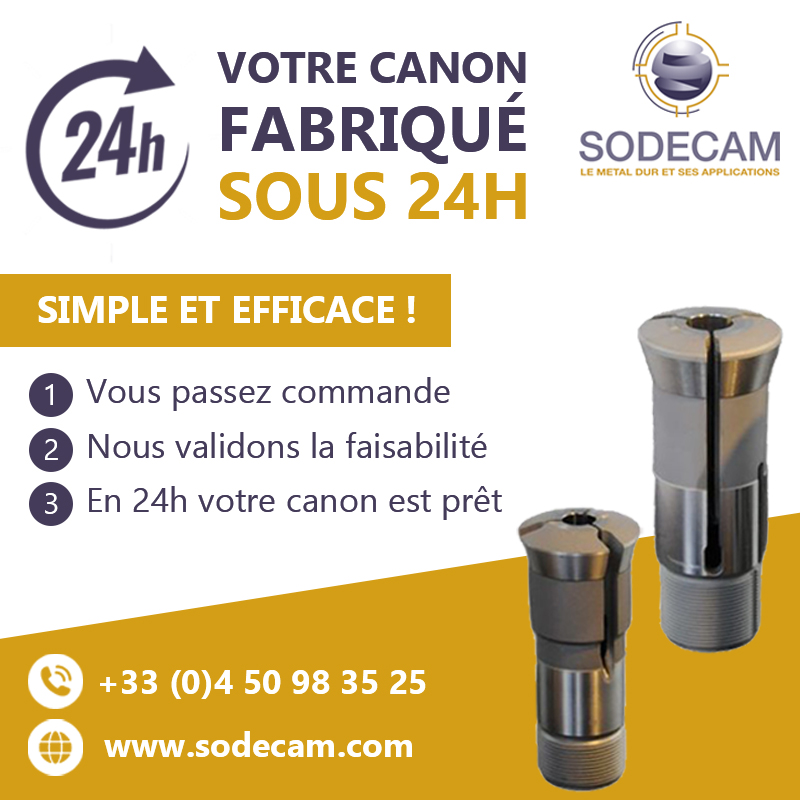 canon réglable sodecam